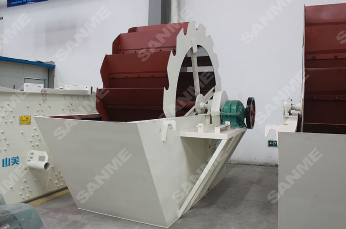 輪式洗砂機有什么優(yōu)點？哪里可以定制輪斗洗砂機？