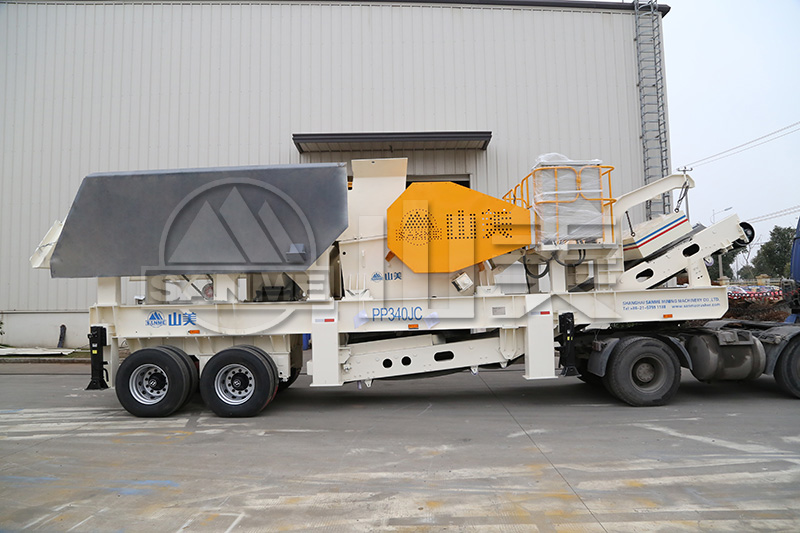 為什么說顎式移動破碎機(jī)，破碎大理石，碎料效果更好
